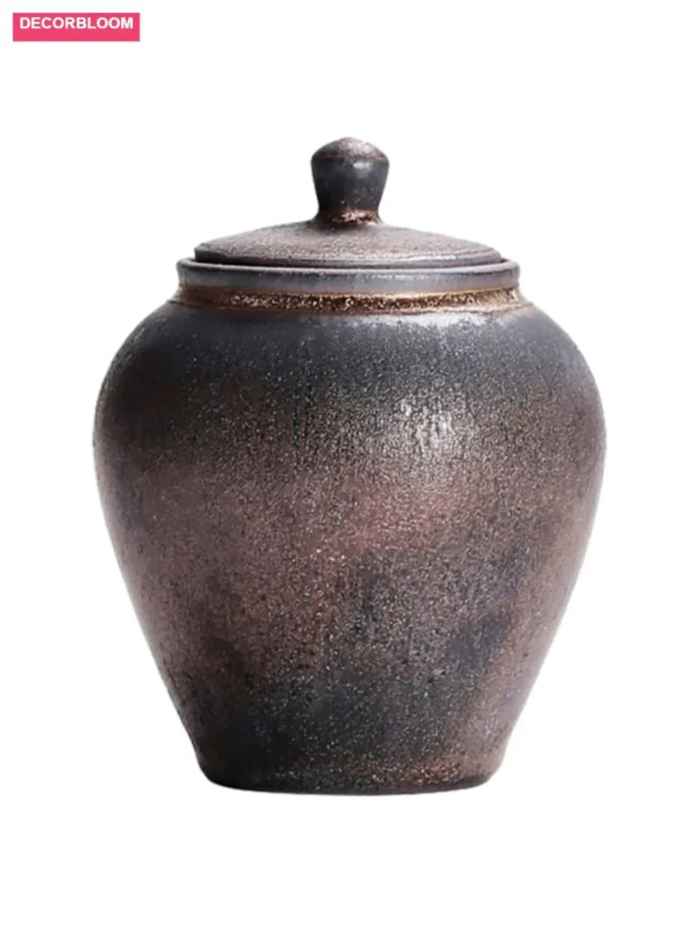 Ceramic Airtight Tea Jar Canister with Lid Food Storage Container